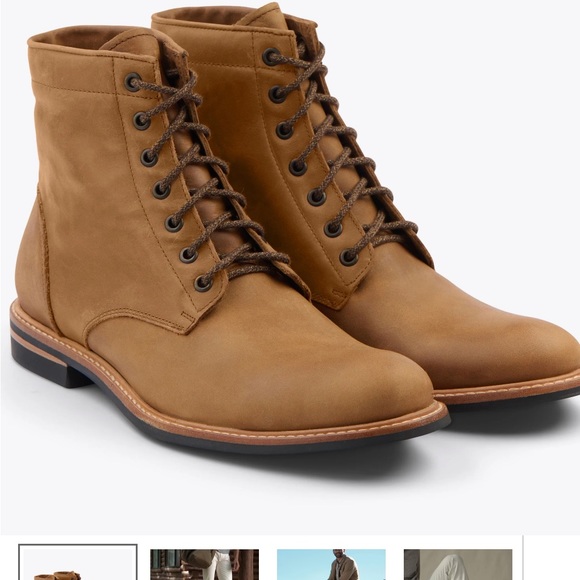 Nisolo All Weather Boots in Tobacco size 11 - Picture 3 of 7